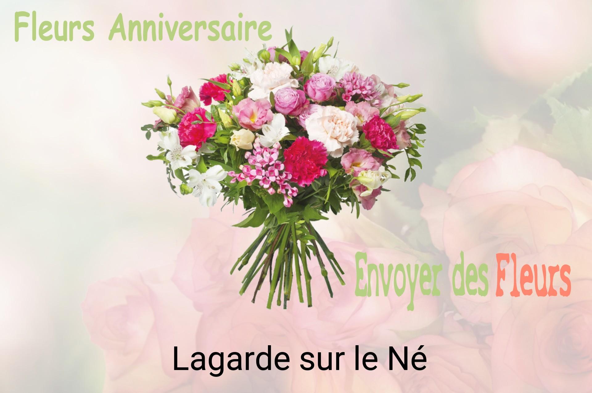 Bouquet de fleurs d’anniversaire livré à Lagarde-sur-le-Né